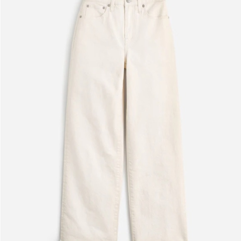 Madewell The Perfect Vintage Wide Leg Crop Jeans